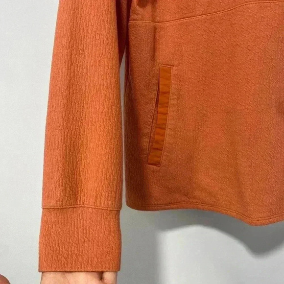 L.L. Bean Women’s Pullover Hoodie Kangaroo Pocket Coral Color Size XS - Picture 5 of 9